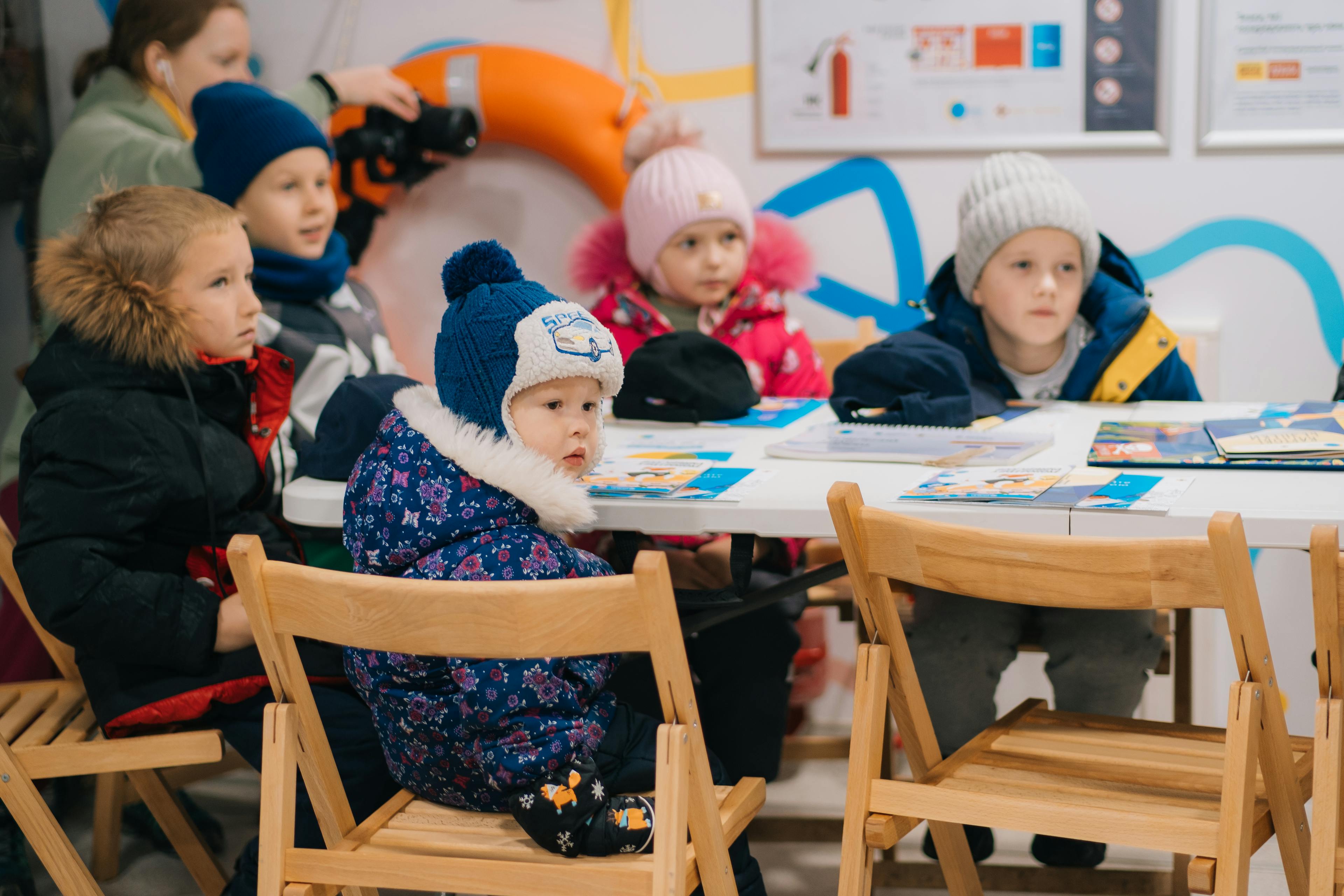 Mobilt klassrum - Ukraina oktober 2023