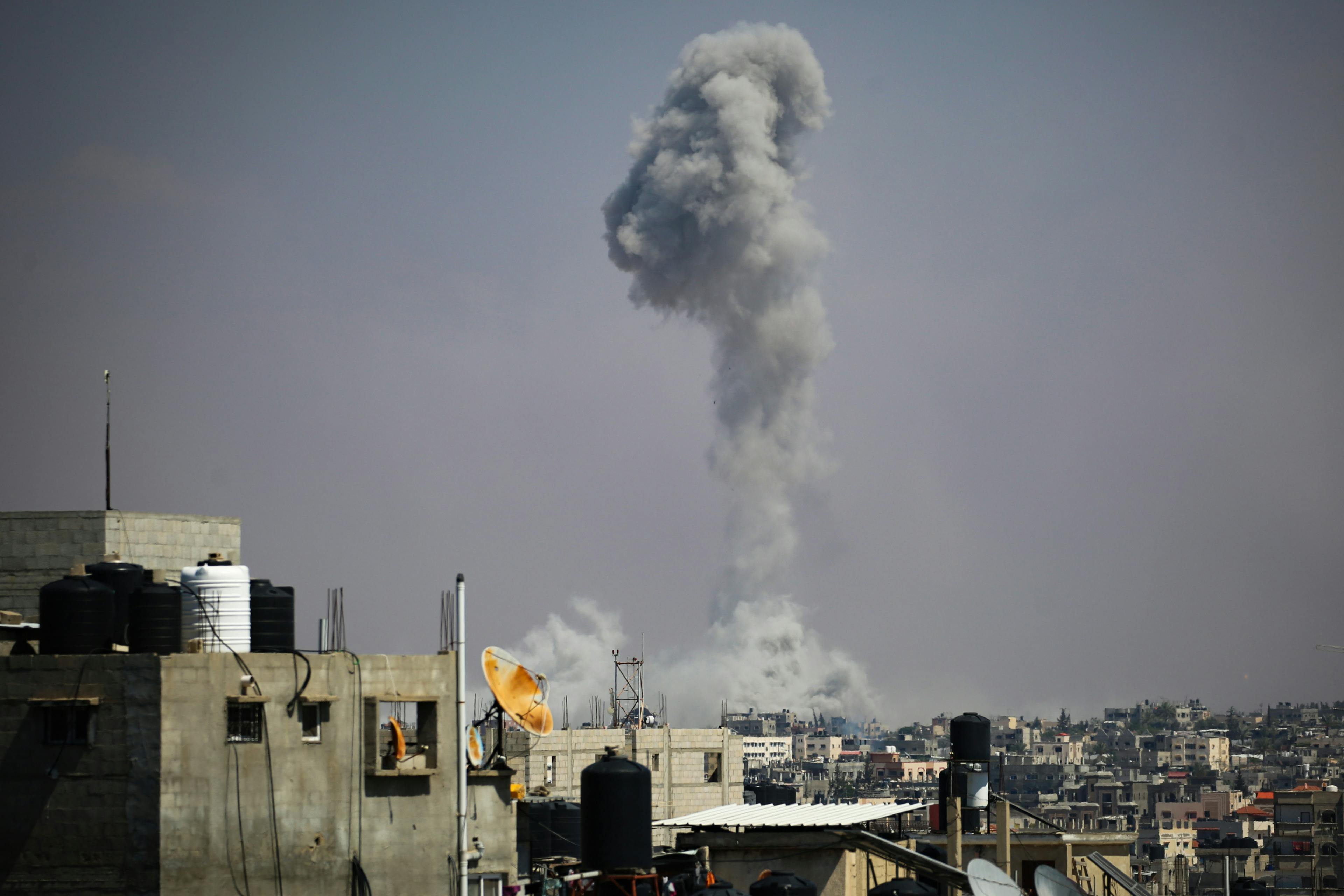 Bombning i Rafah - Gaza maj 2024 - cropped