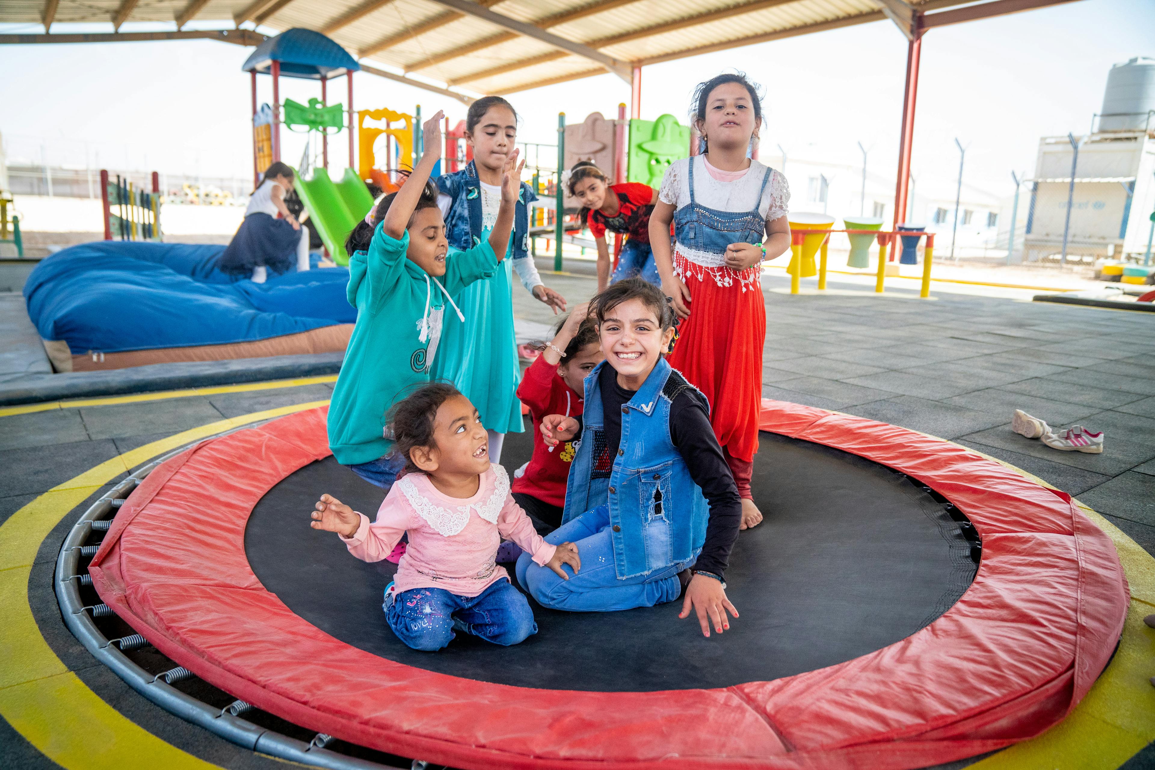 Barn leker i Jordan - 2018