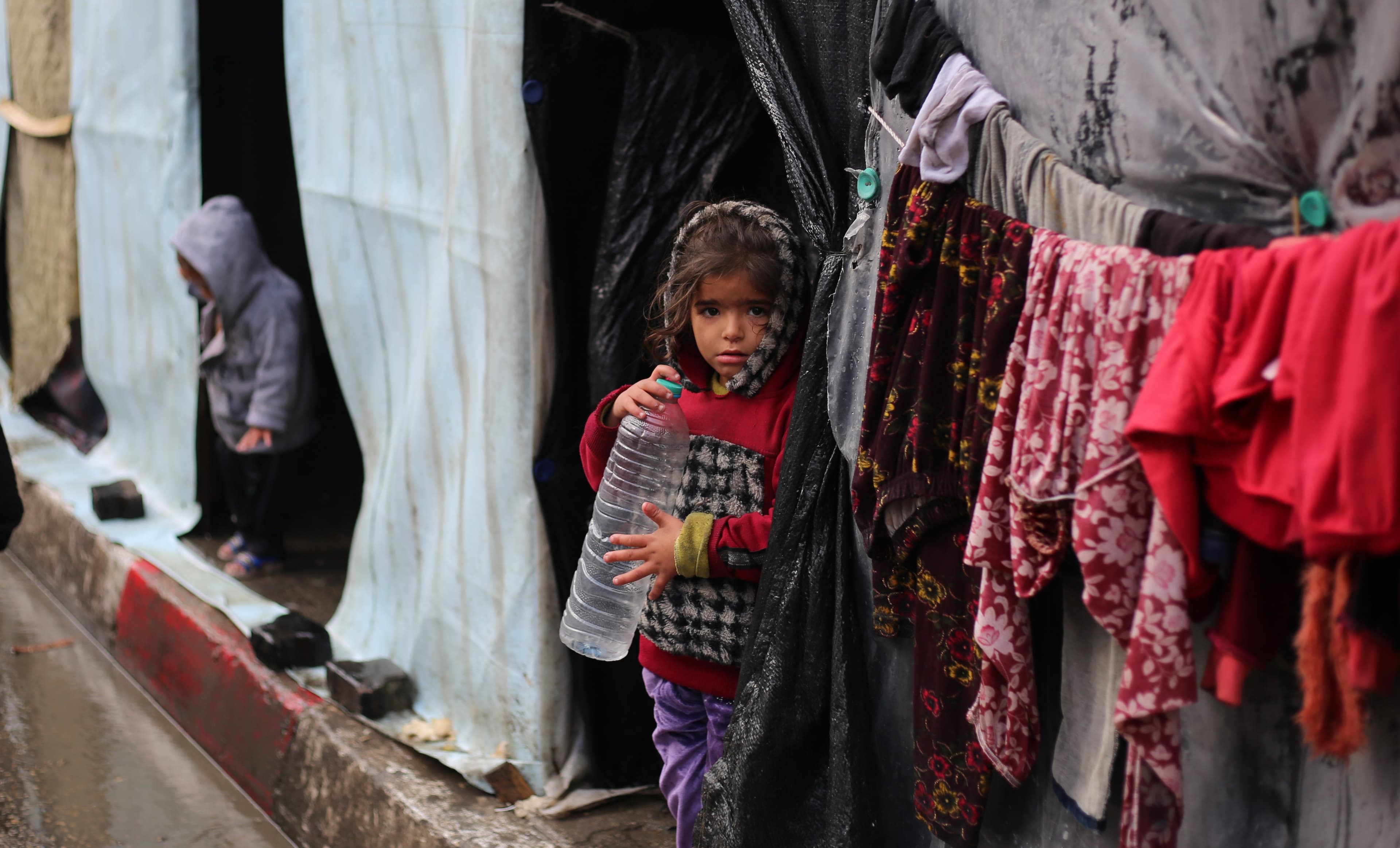 Flicka - Rafah city - januari 2024 - cropped