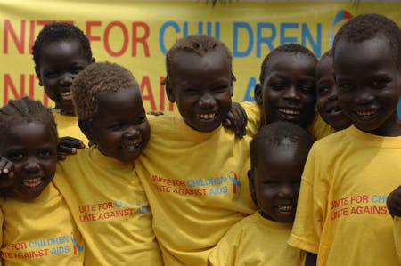 Unite against aids sudan