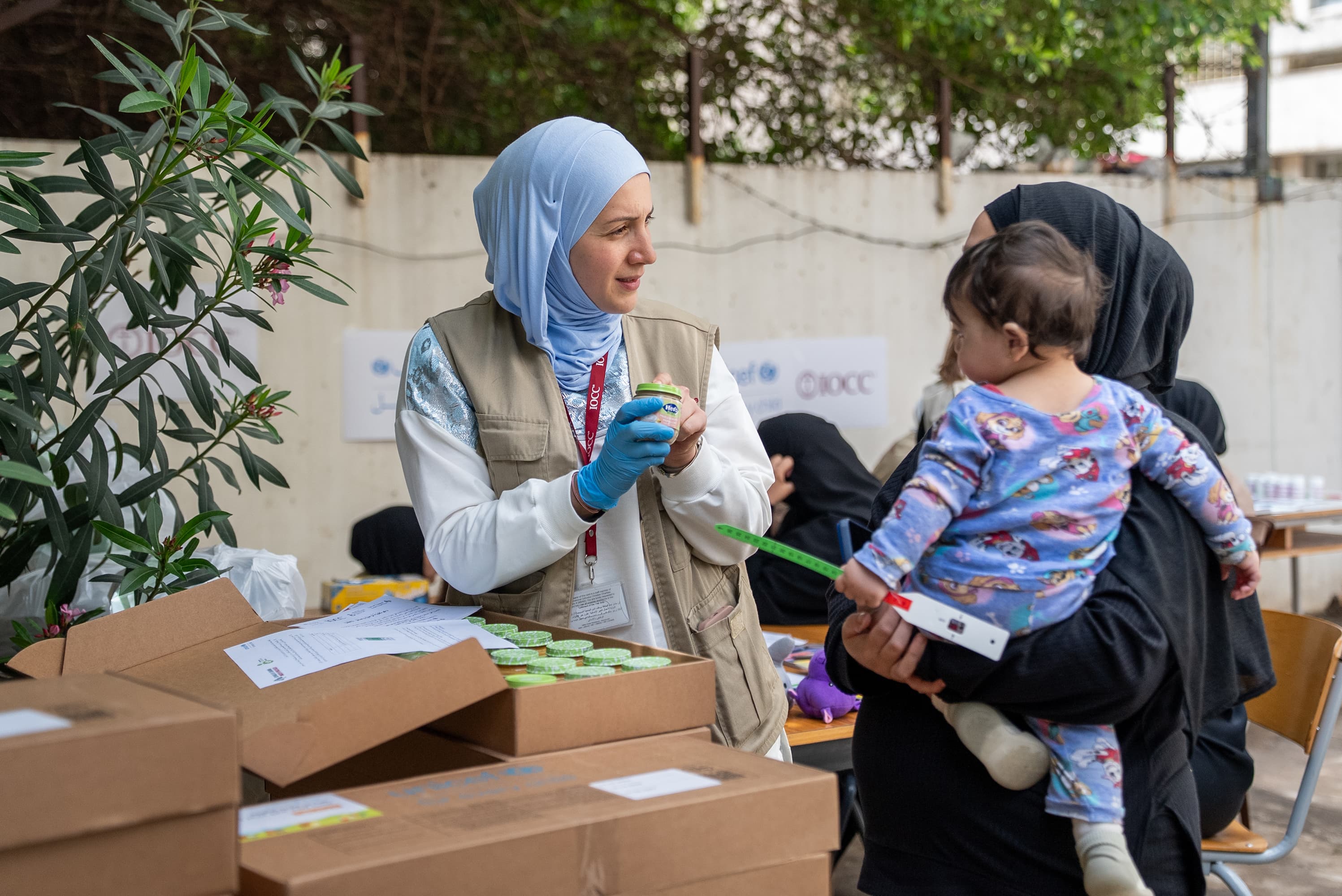 Leverans av näring och MUAC - UNICEF-personal – Libanon 2026