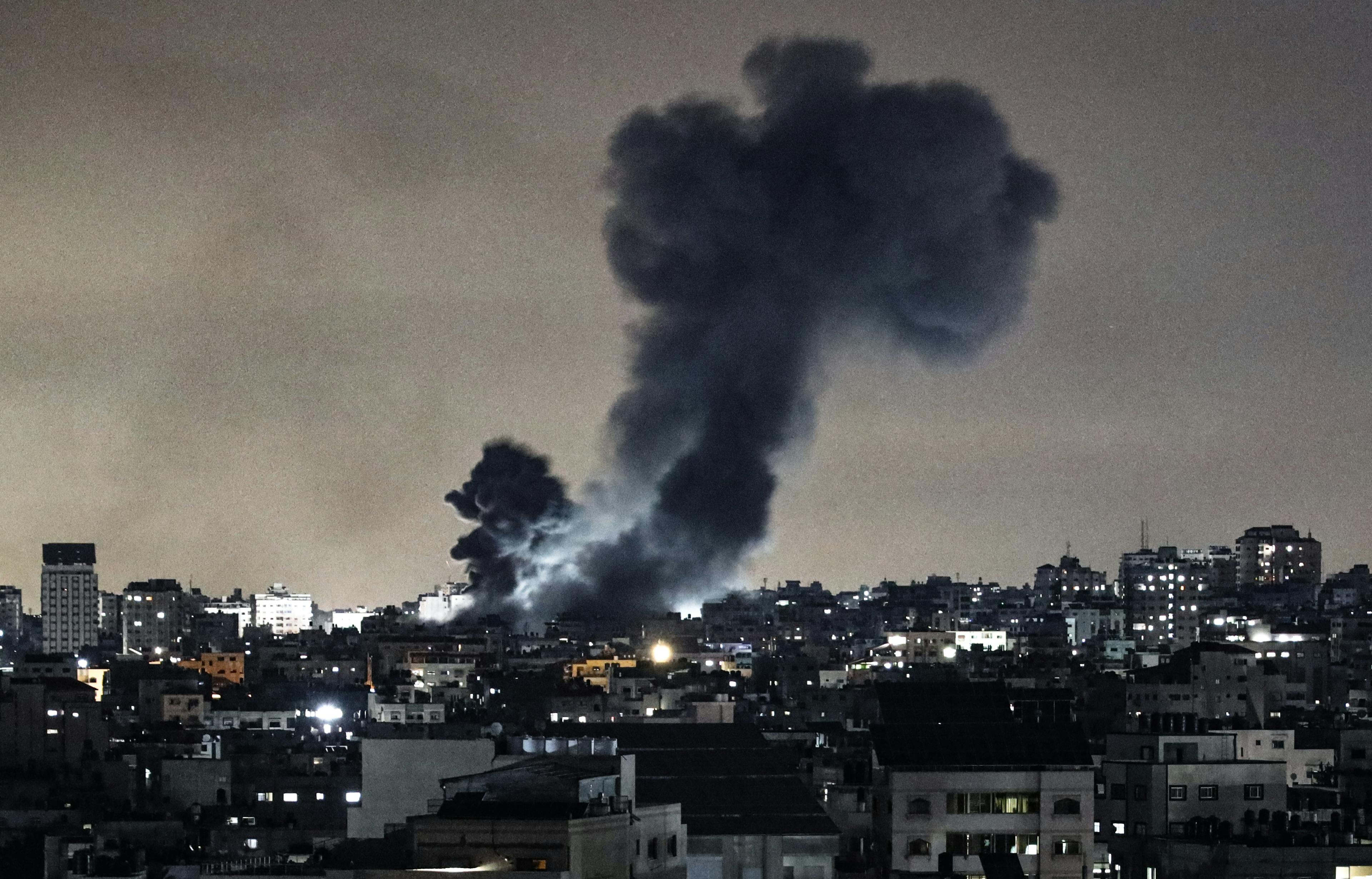 Explosion - Gaza november 2023