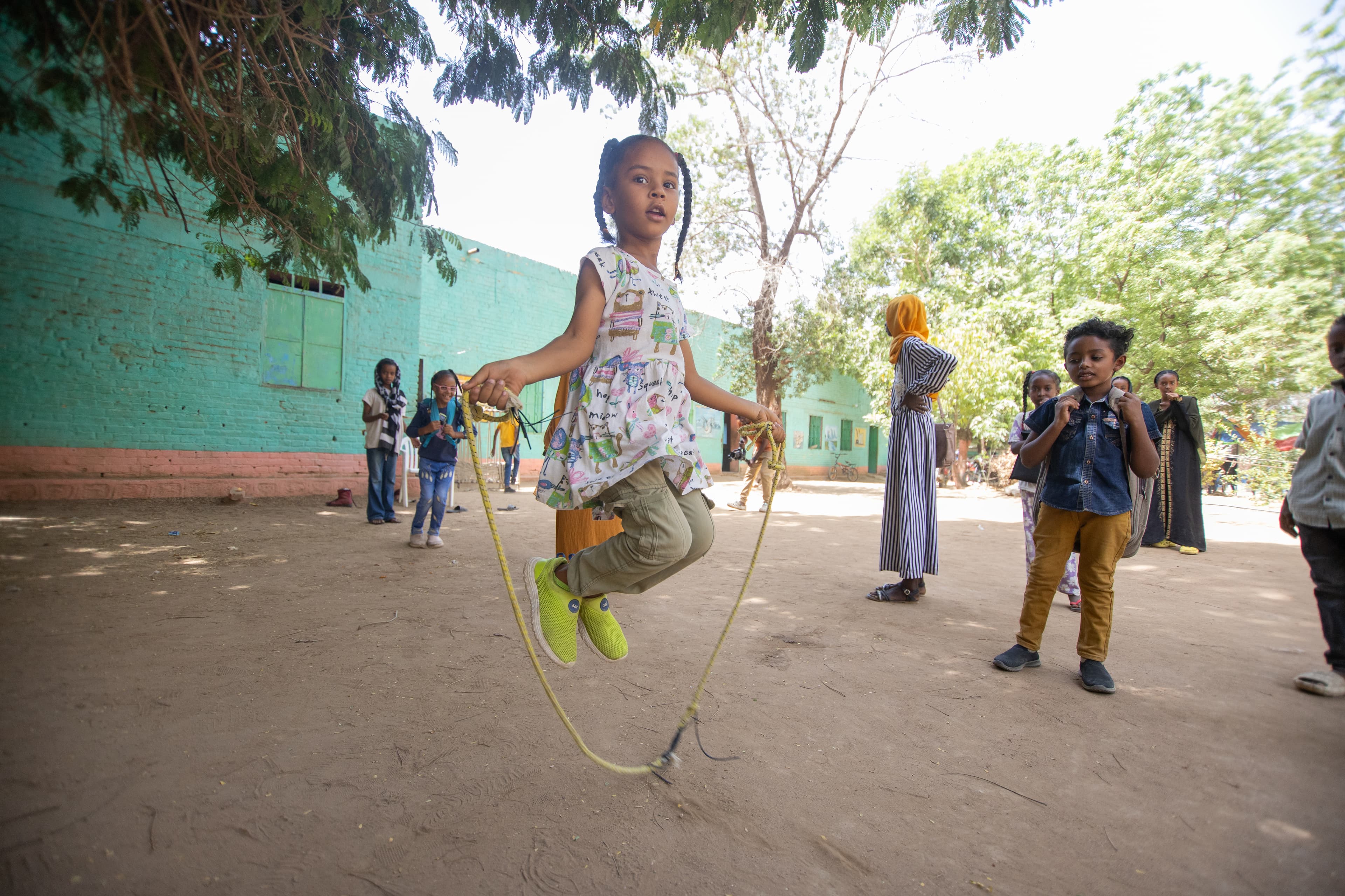 Fatima hoppar hopprep - Sudan 2024