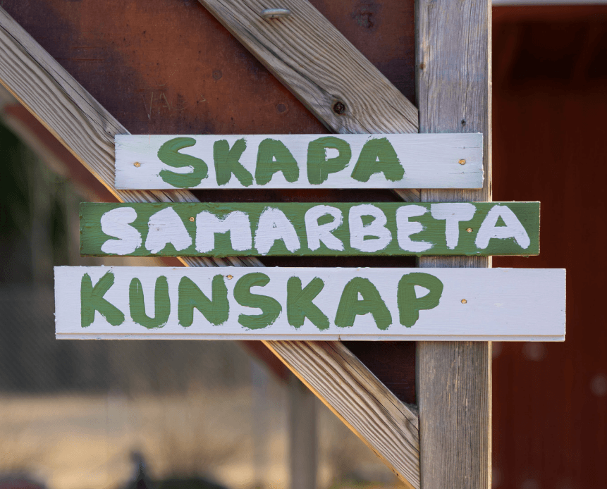 skapa - samarbeta - kunskap