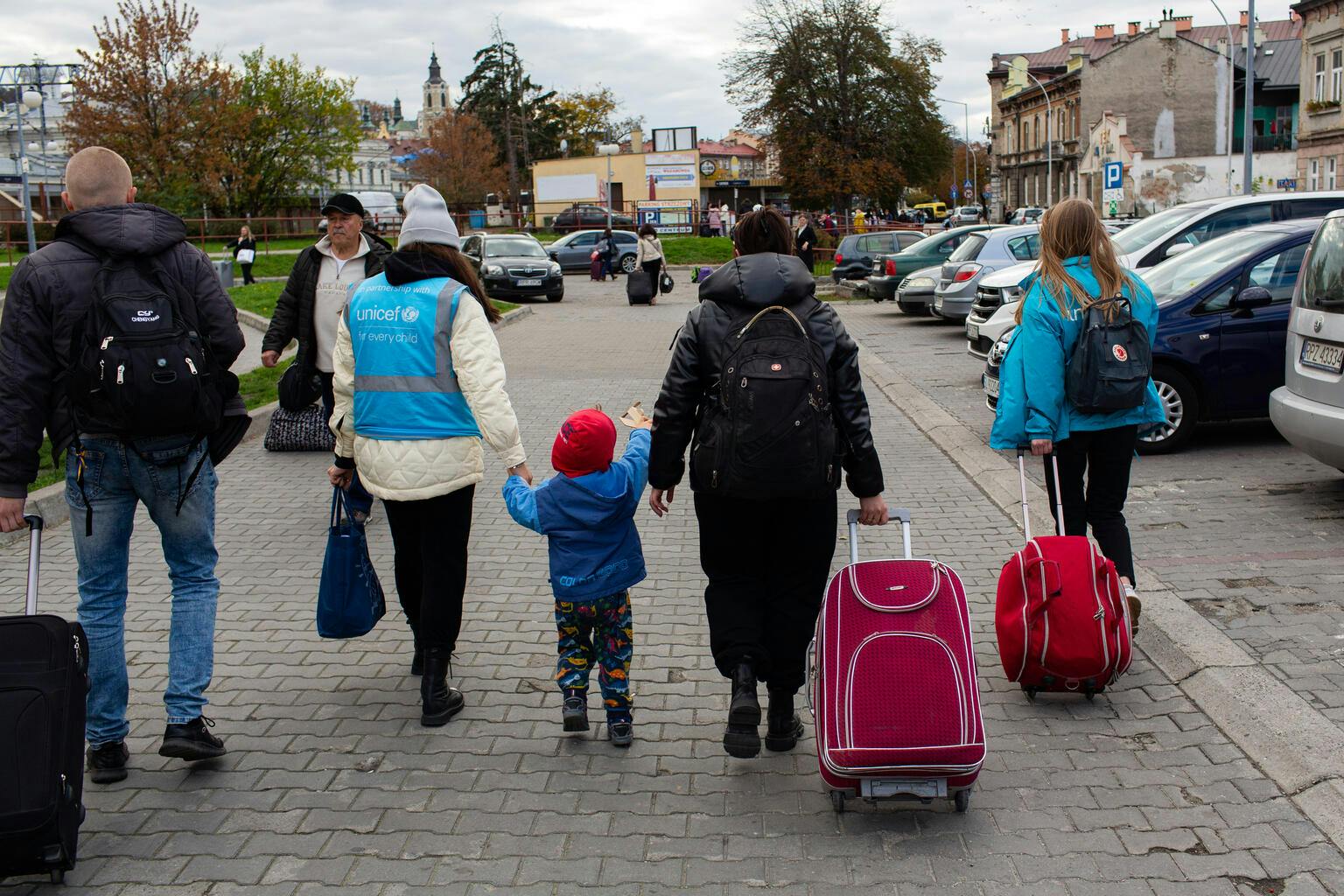 Familj på flykt - Ukraina
