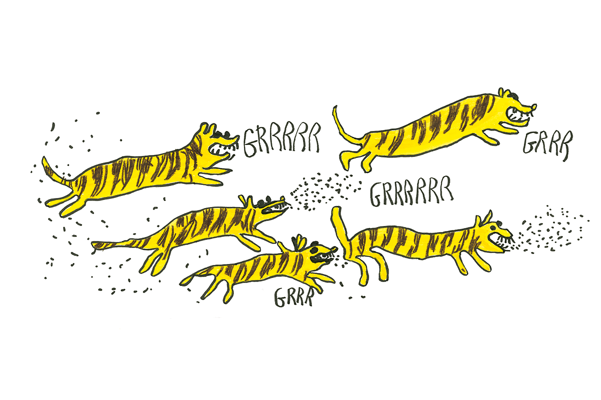 UNICEF tigrar ur Loranga Masarin och Dartanjang