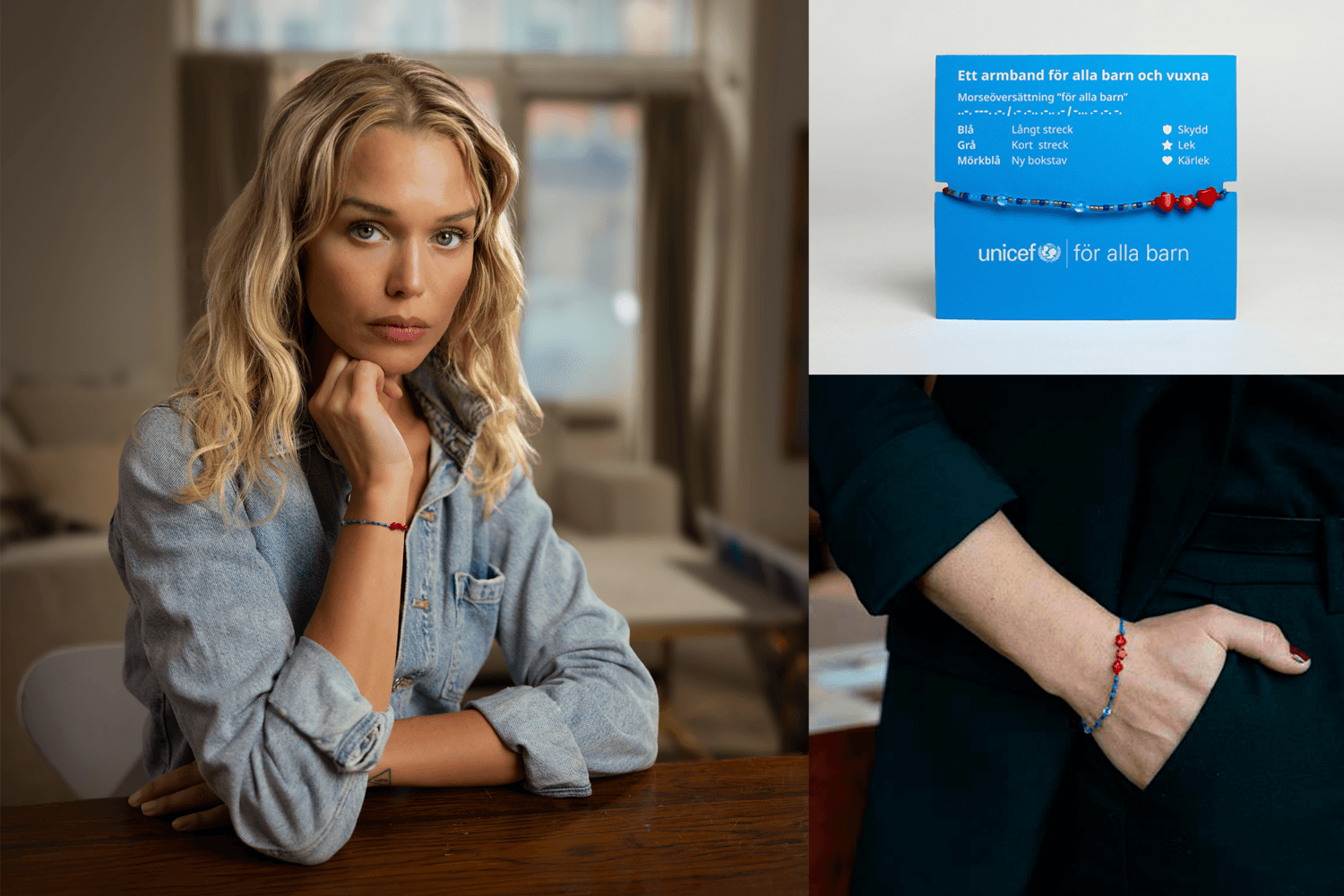 Clara Hallencreutz - bli vf & armband – collage