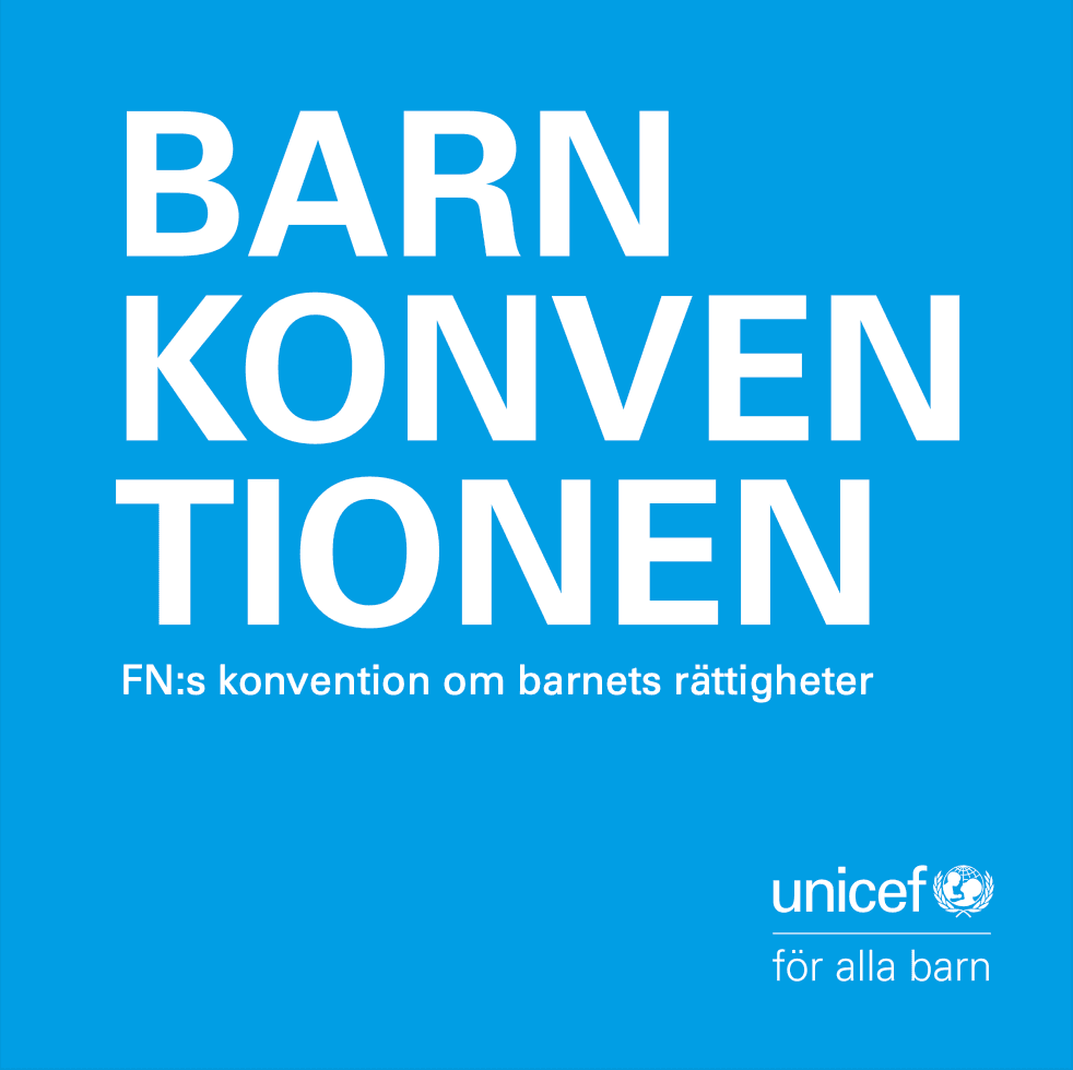 Barnkonventionen - fullständig version - omslag 2024