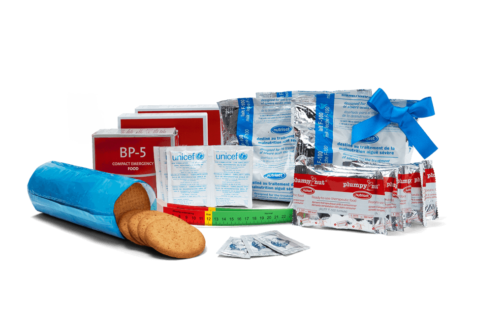 Stort svältkatastrofpaket